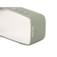 LED budík Karlsson KA5876GR, 12cm